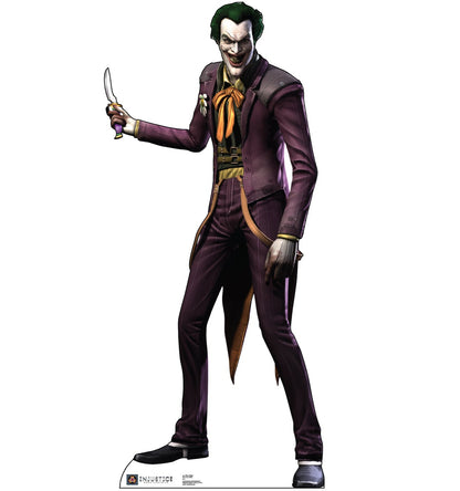 Life-size The Joker Injustice Gods Among Us Cardboard Cutout - All Cutouts