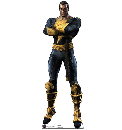 Life-size Black Adam Gods Among Us Cardboard Cutout - All Cutouts