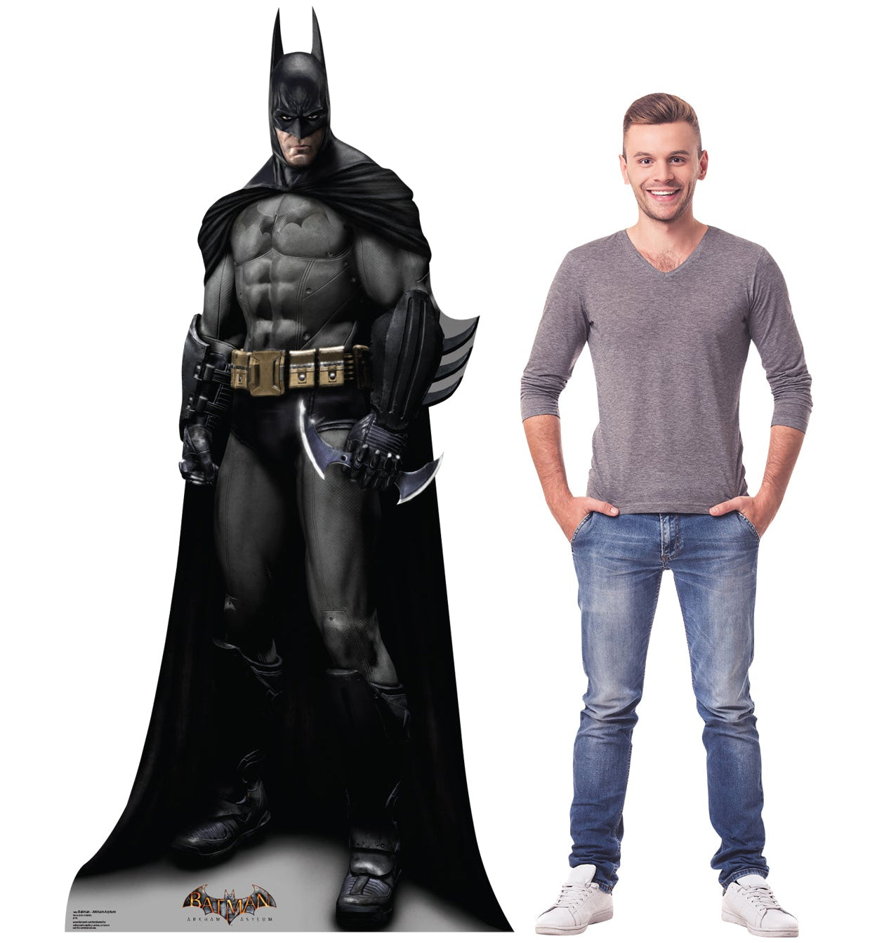 Life-size Batman Arkham Asylum Cardboard Cutout - All Cutouts