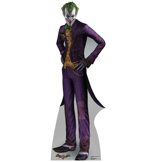 Life-size The Joker Arkham Asylum Cardboard Cutout - All Cutouts