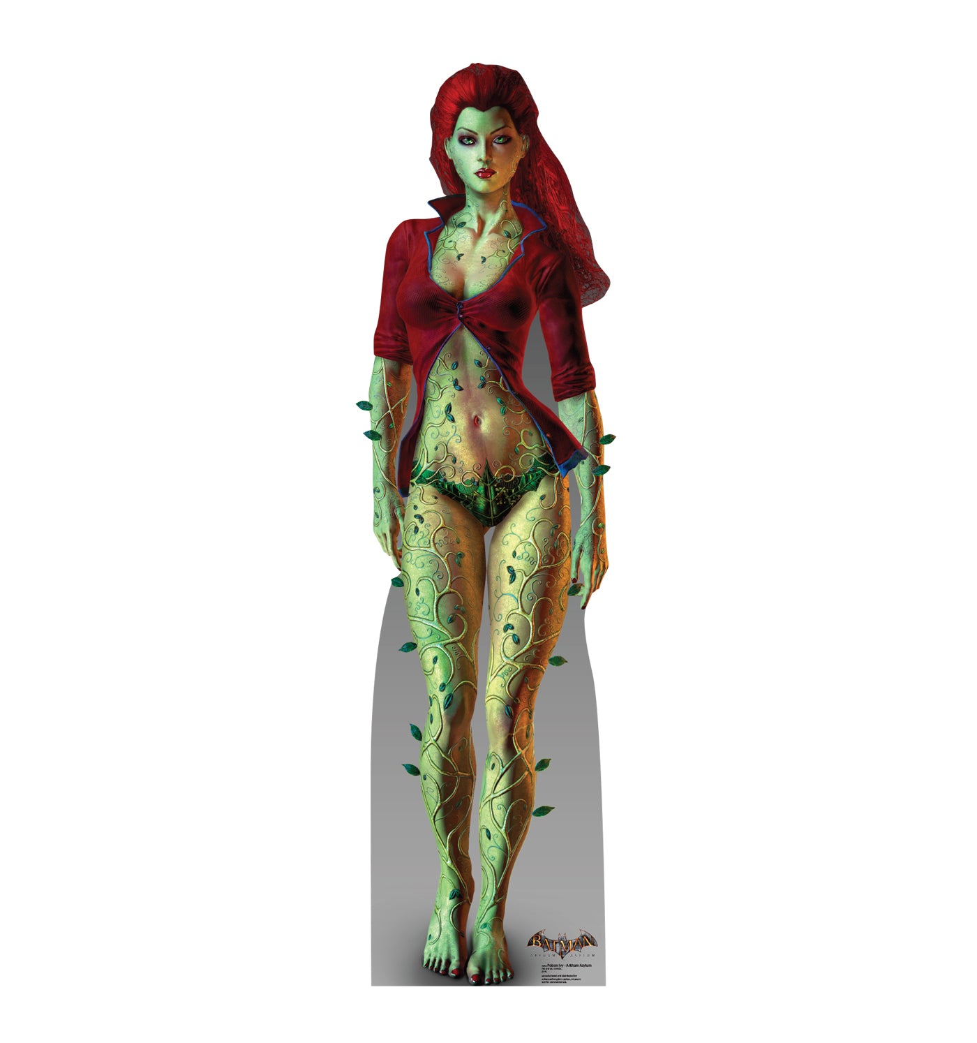 Life-size Poison Ivy Arkham Asylum Cardboard Cutout - All Cutouts