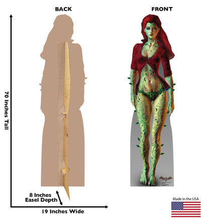 Life-size Poison Ivy Arkham Asylum Cardboard Cutout - All Cutouts