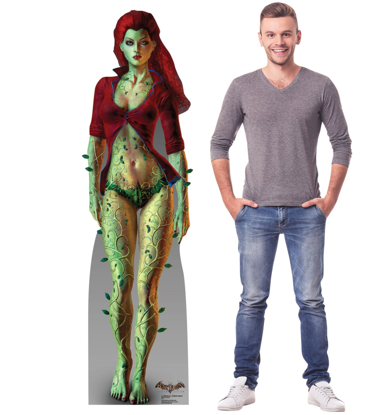 Life-size Poison Ivy Arkham Asylum Cardboard Cutout - All Cutouts