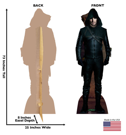 Green Arrow Life-Size Cardboard Cutout Standee - All Cutouts