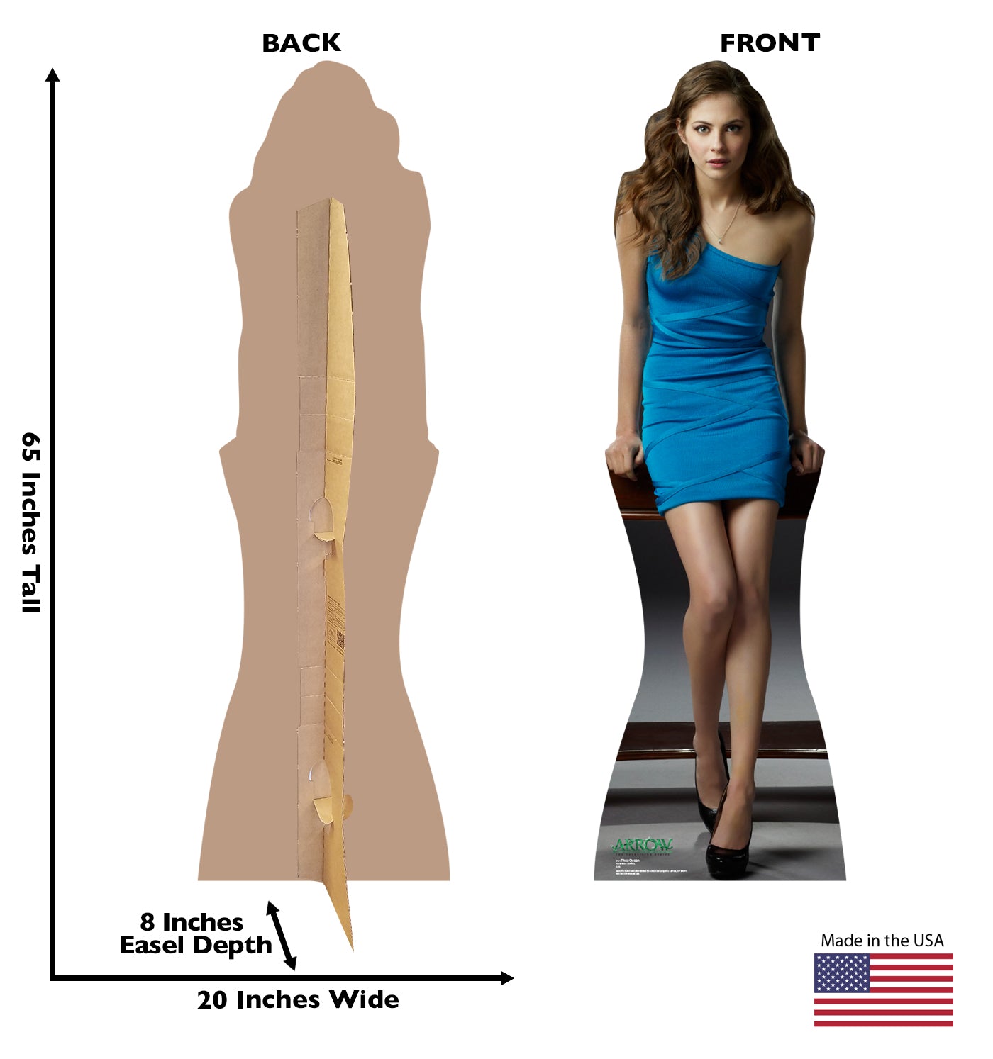 Life-size Thea Queen Arrow Cardboard Cutout - All Cutouts