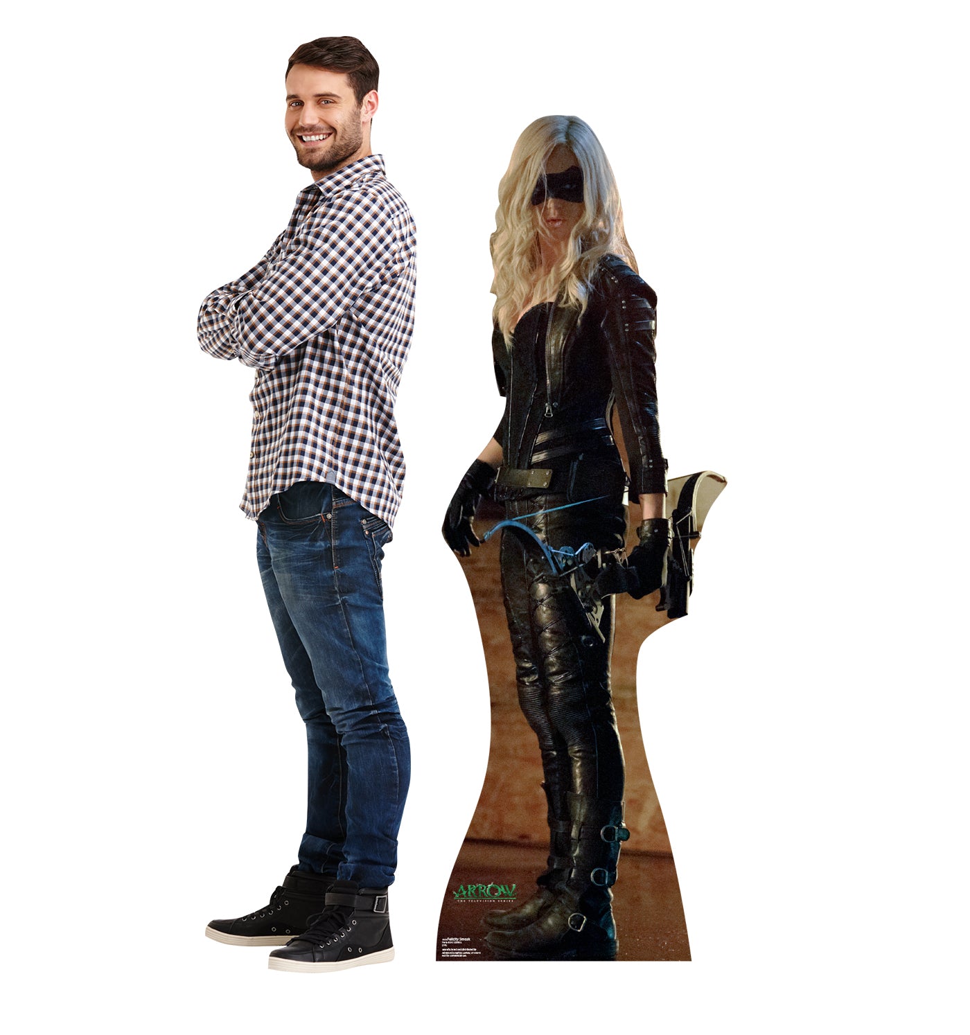 Life-size Sara Lance / Black Canary - Arrow Cardboard Standup - All Cutouts