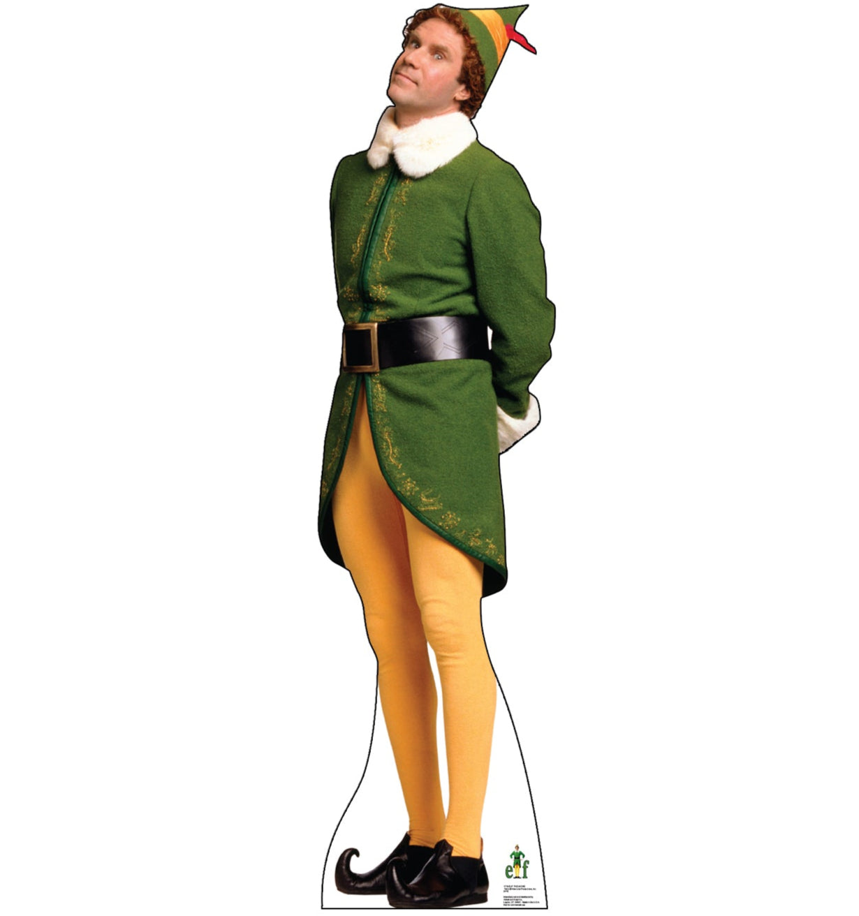 Life-size Concerned Buddy Elf Cardboard Cutout - All Cutouts