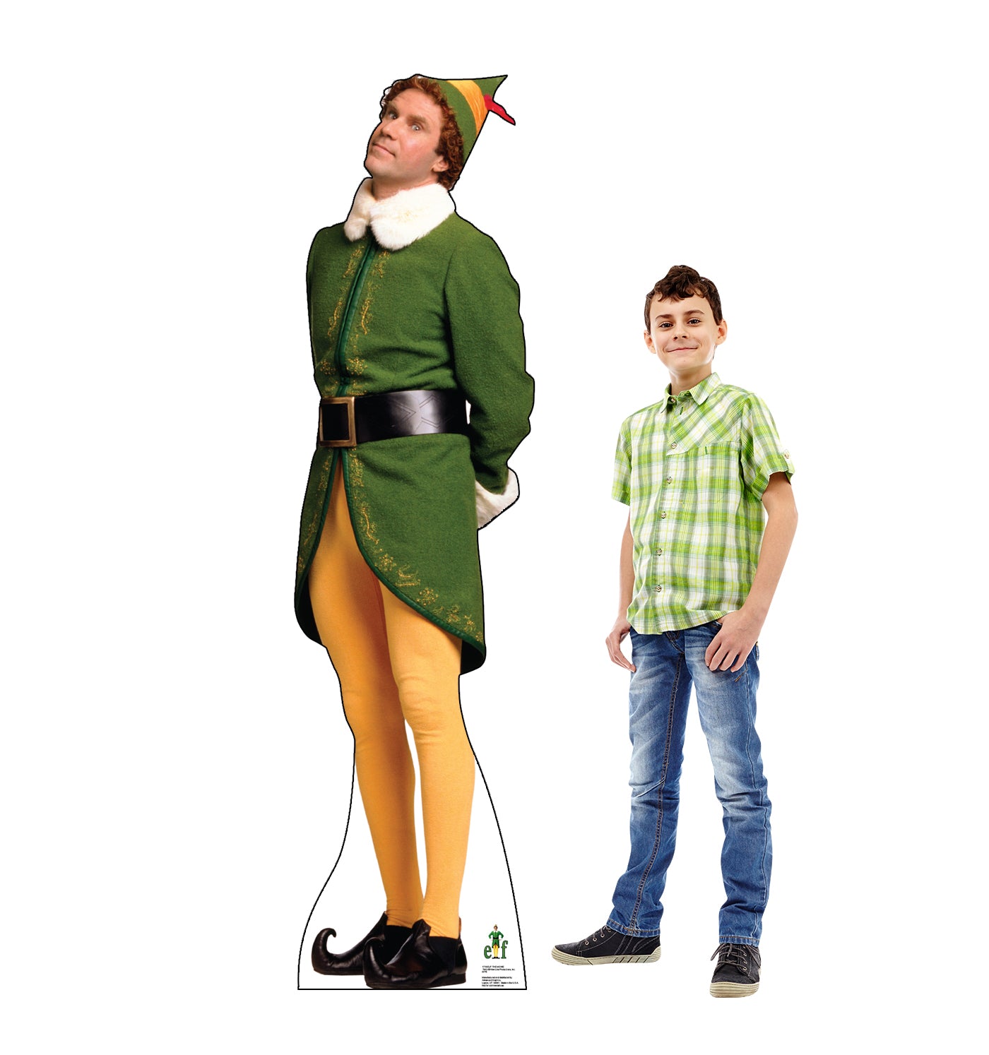 Life-size Concerned Buddy Elf Cardboard Cutout - All Cutouts