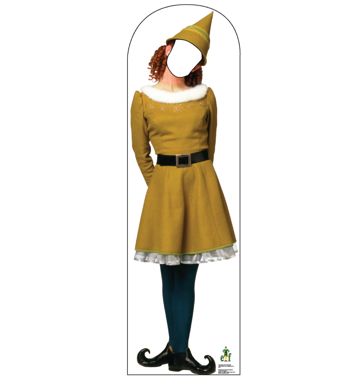 Life-size Female Elf Stand-in Cardboard Cutout - All Cutouts