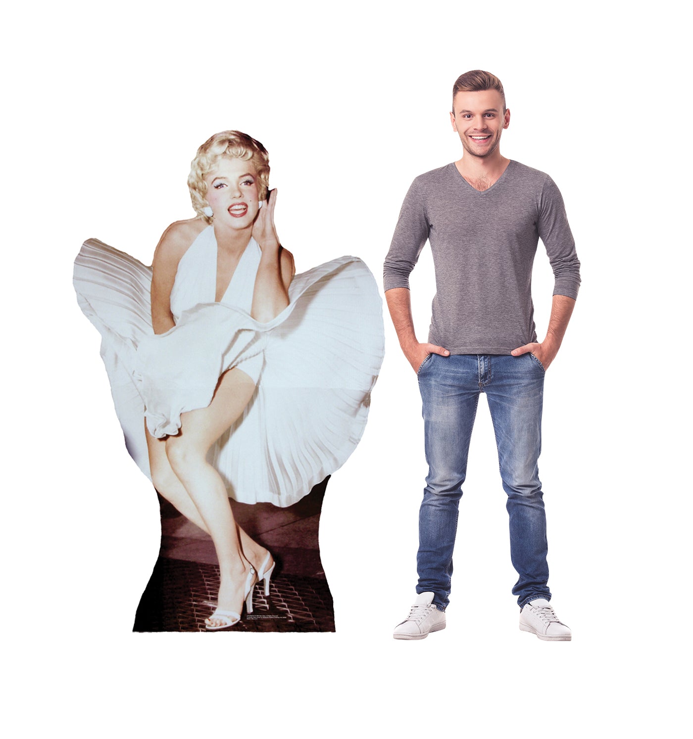Life-size Marilyn Monroe 7 Year Itch Cardboard Cutout - All Cutouts