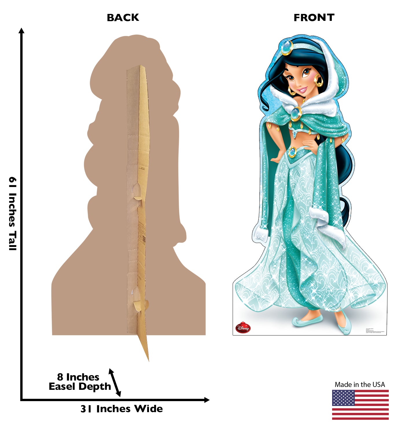 Life-size Holiday Jasmine Limited Edition Cardboard Cutout - All Cutouts