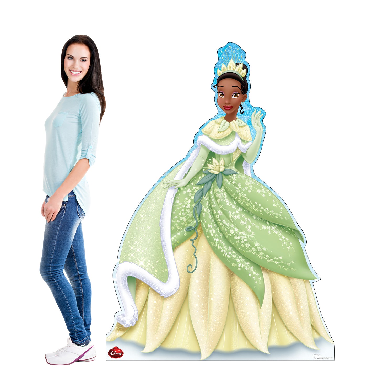 Life-size Holiday Tiana Limited Edition Cardboard Cutout - All Cutouts
