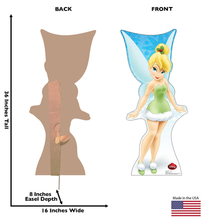 Life-size Holiday Tinker Bell - Limited Time Edition! Cardboard Standup | Cardboard Cutout - All Cutouts