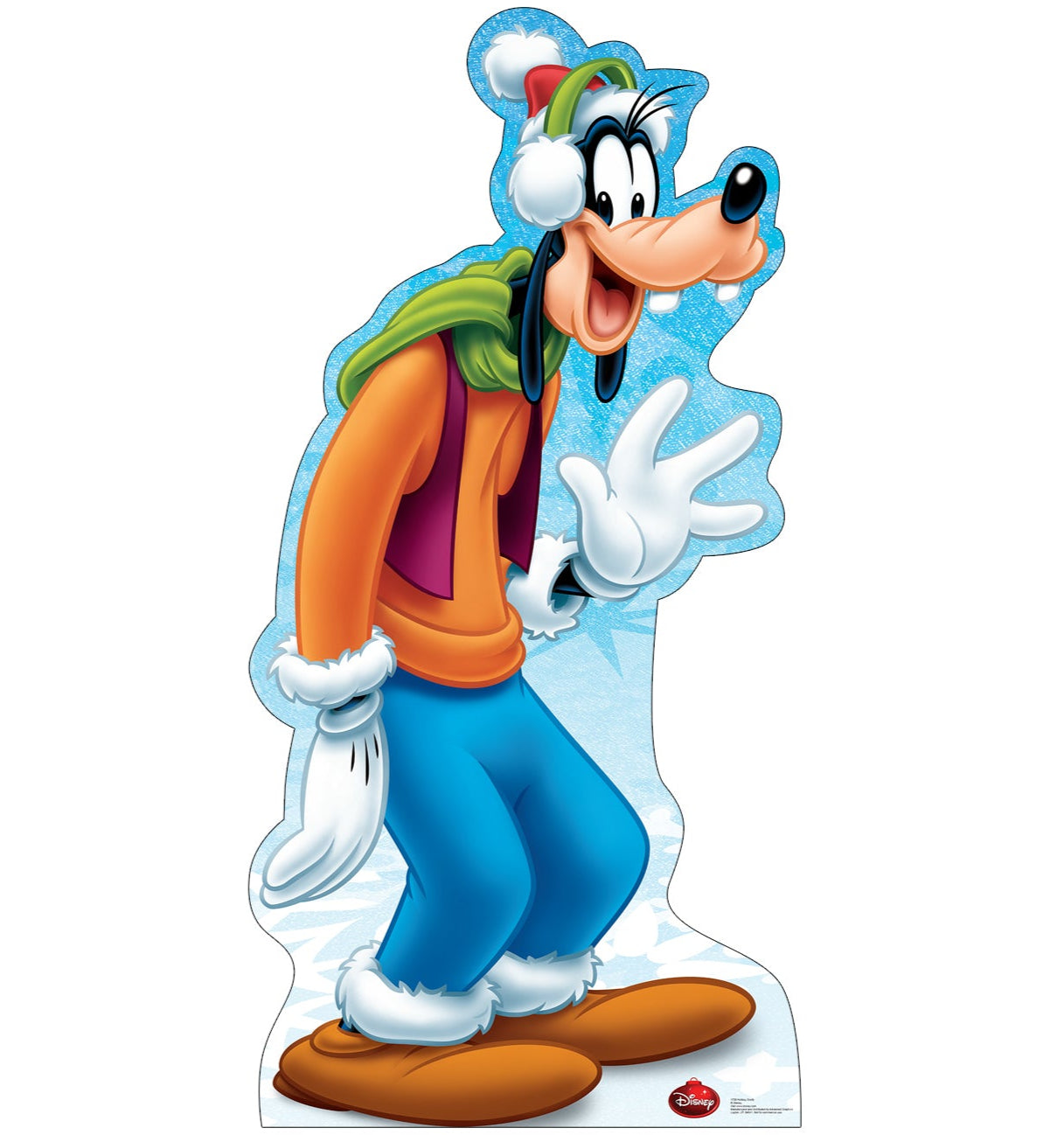 Life-size Holiday Goofy - Limited Time Edition Cardboard Standup - All Cutouts