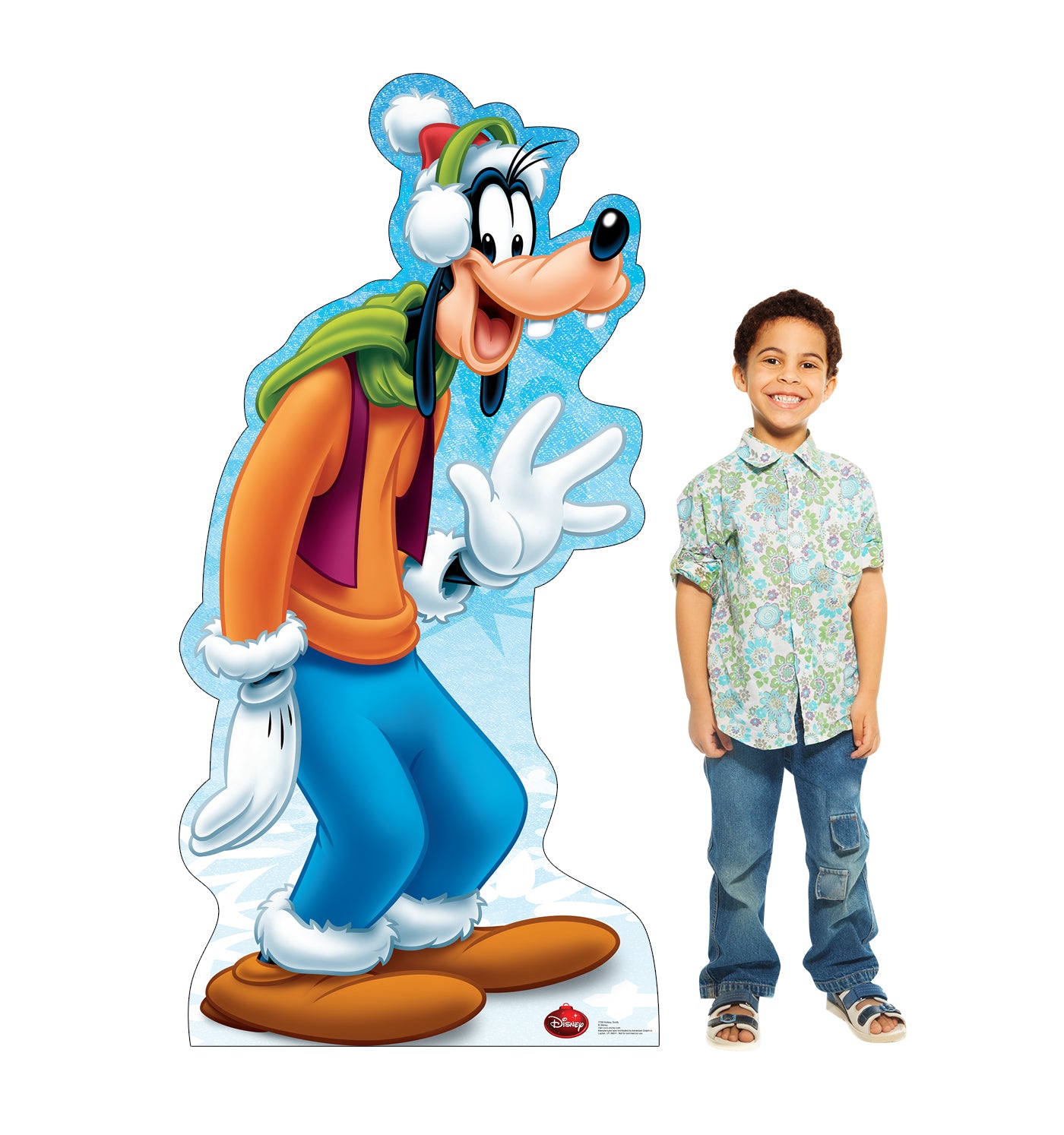 Life-size Holiday Goofy - Limited Time Edition Cardboard Standup - All Cutouts