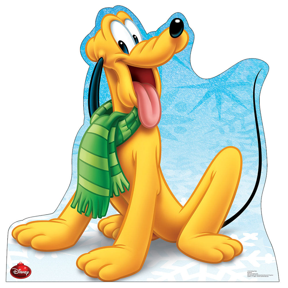 Life-size Holiday Pluto Limited Edition Cardboard Cutout - All Cutouts