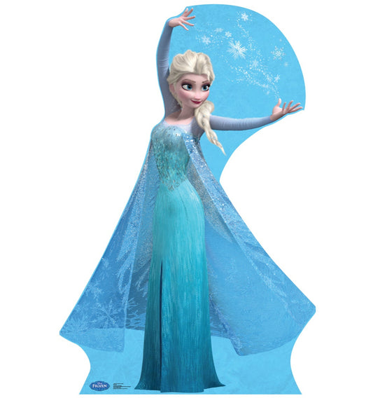 Snow Queen Elsa Snowflakes Life-size Cardboard Cutout - All Cutouts