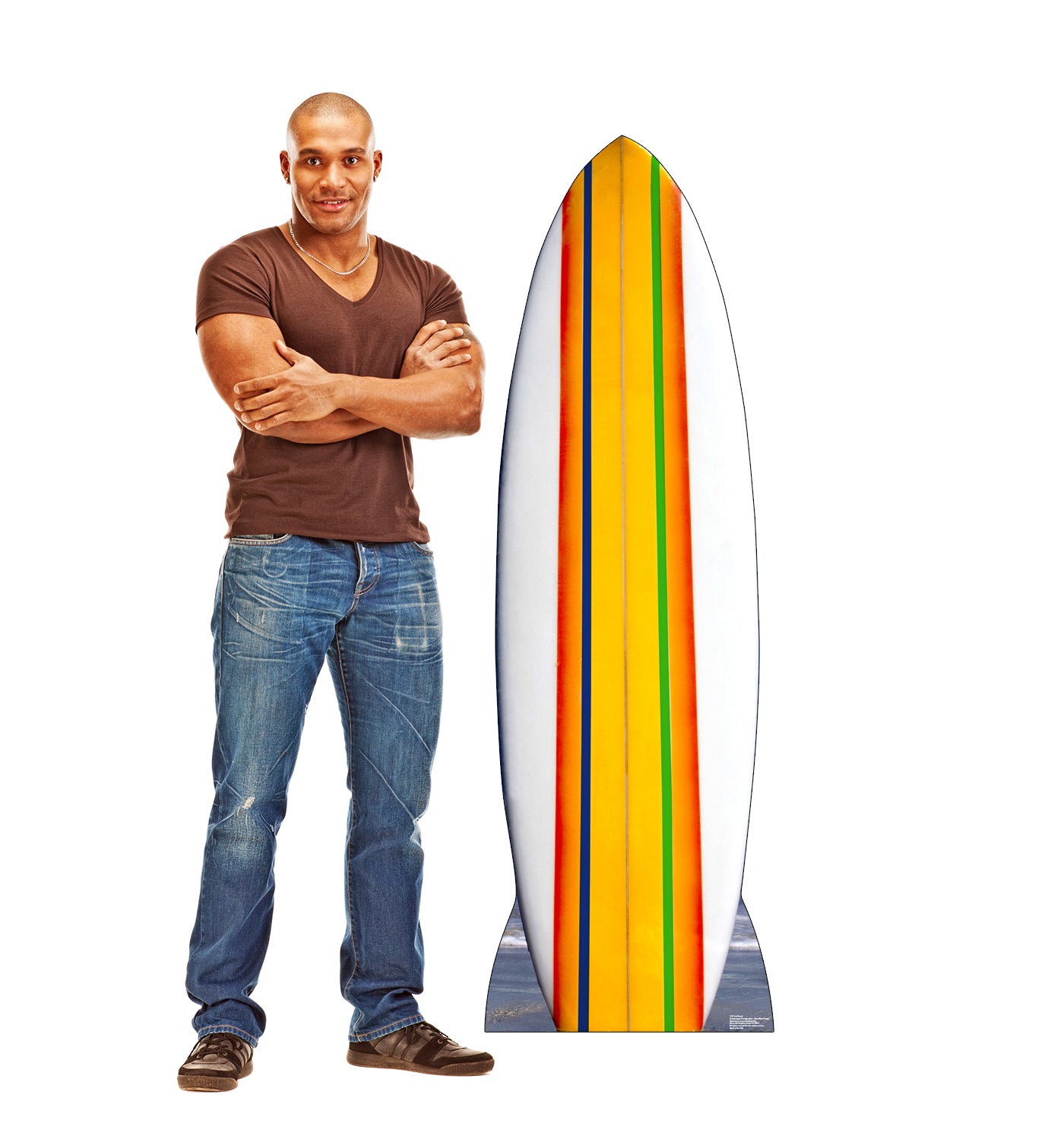 Life-size Surf Board Cardboard Cutout - All Cutouts