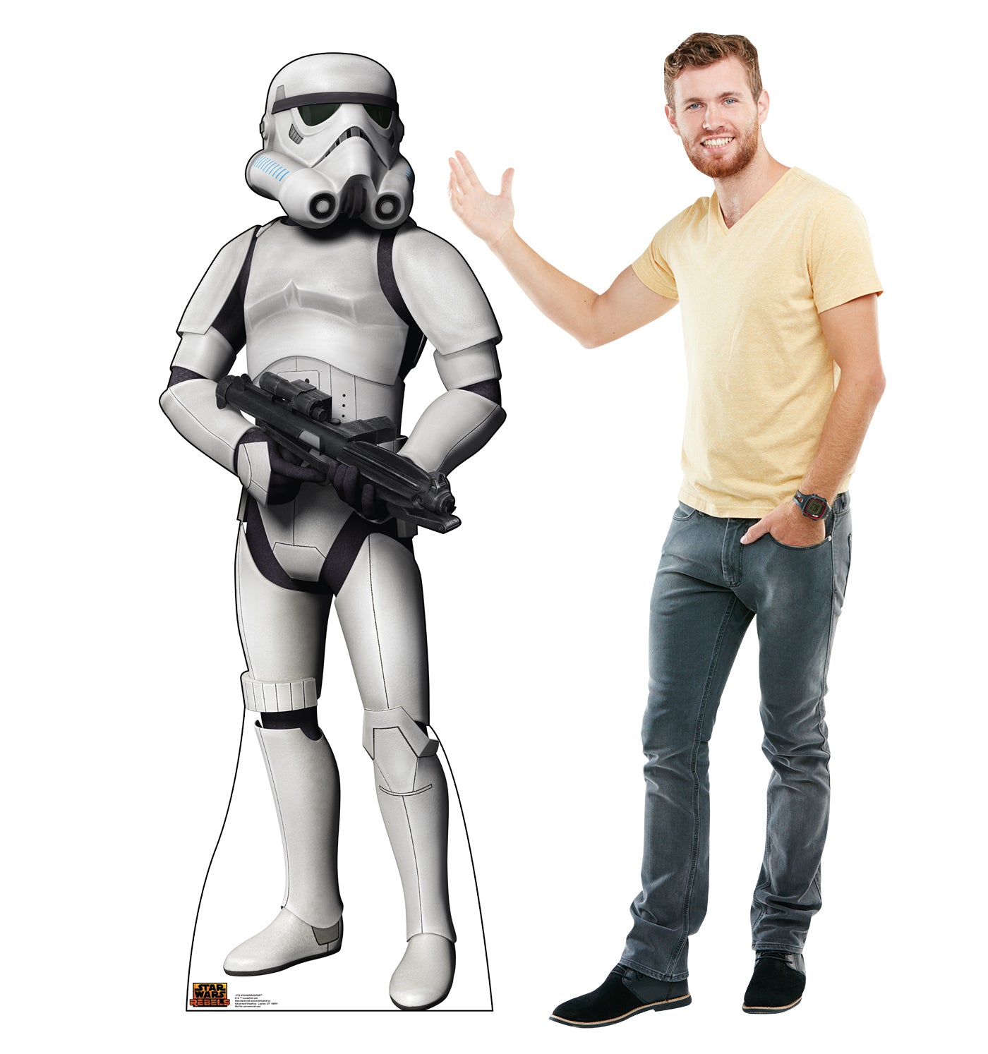 Life-size Stormtrooper Star Wars Rebels Cardboard Cutout - All Cutouts