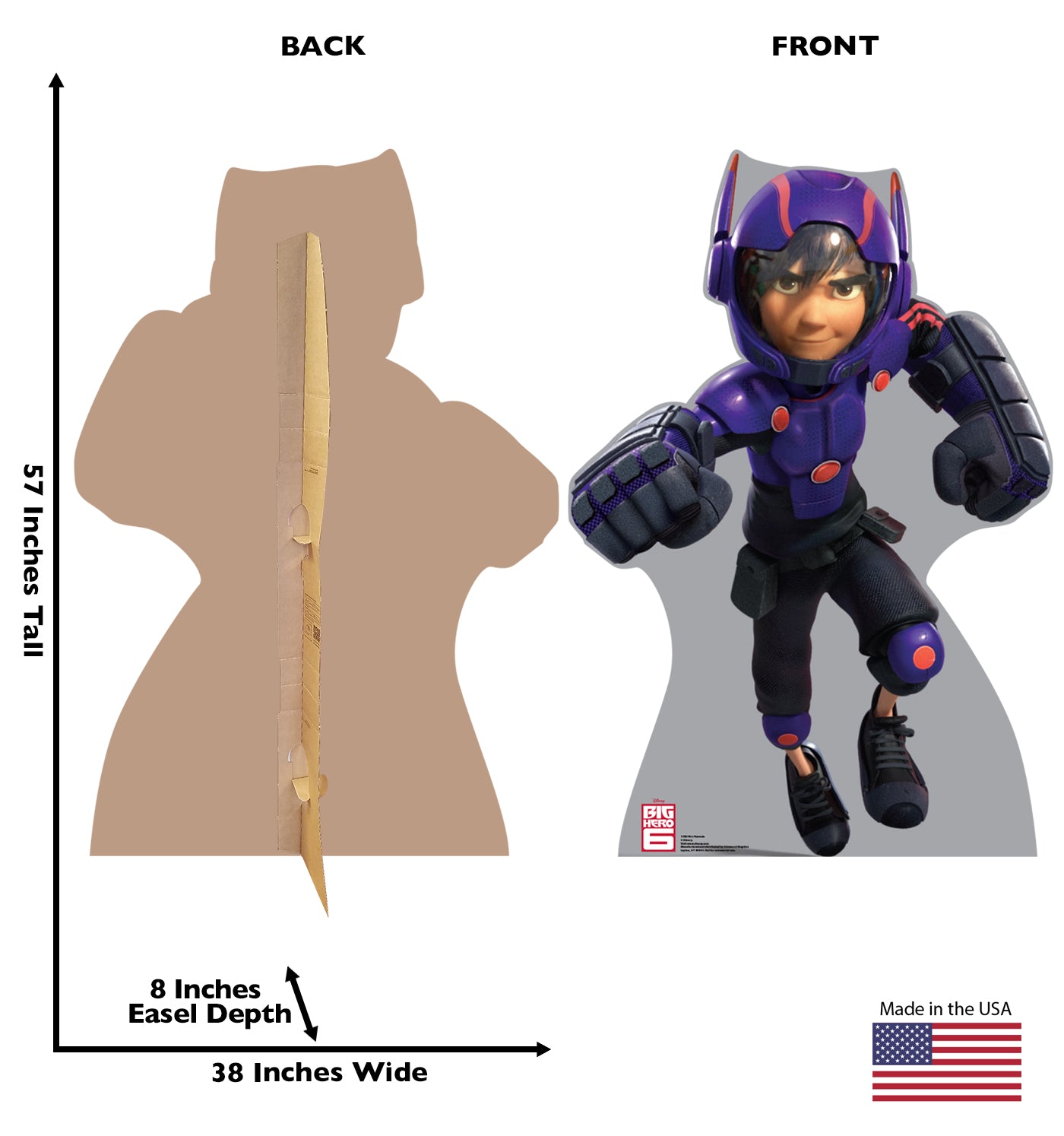 Life-size Hiro Hamada Cardboard Standup - All Cutouts
