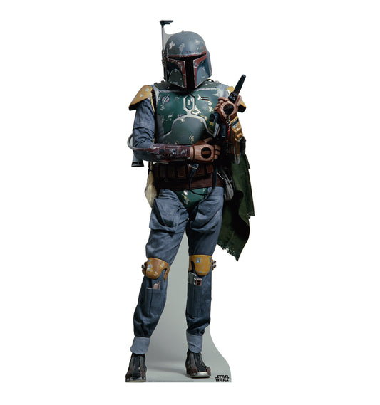 Life-size Boba Fett Cardboard Standup | Cardboard Cutout - All Cutouts