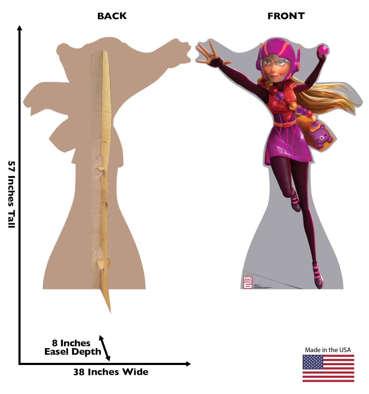 Life-size Honey Lemon Big Hero 6 Cardboard Cutout - All Cutouts