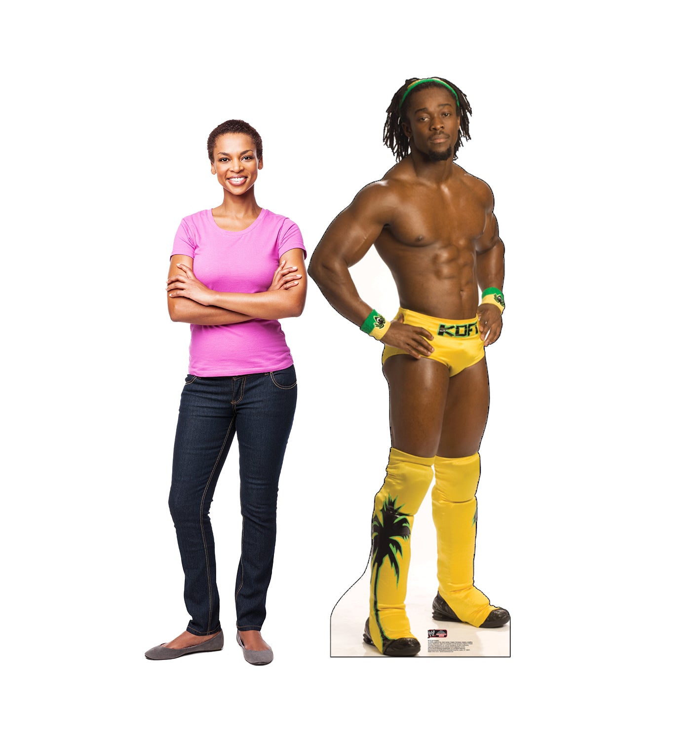 Life-size Kofi Kingston Cardboard Standup | Cardboard Cutout - All Cutouts