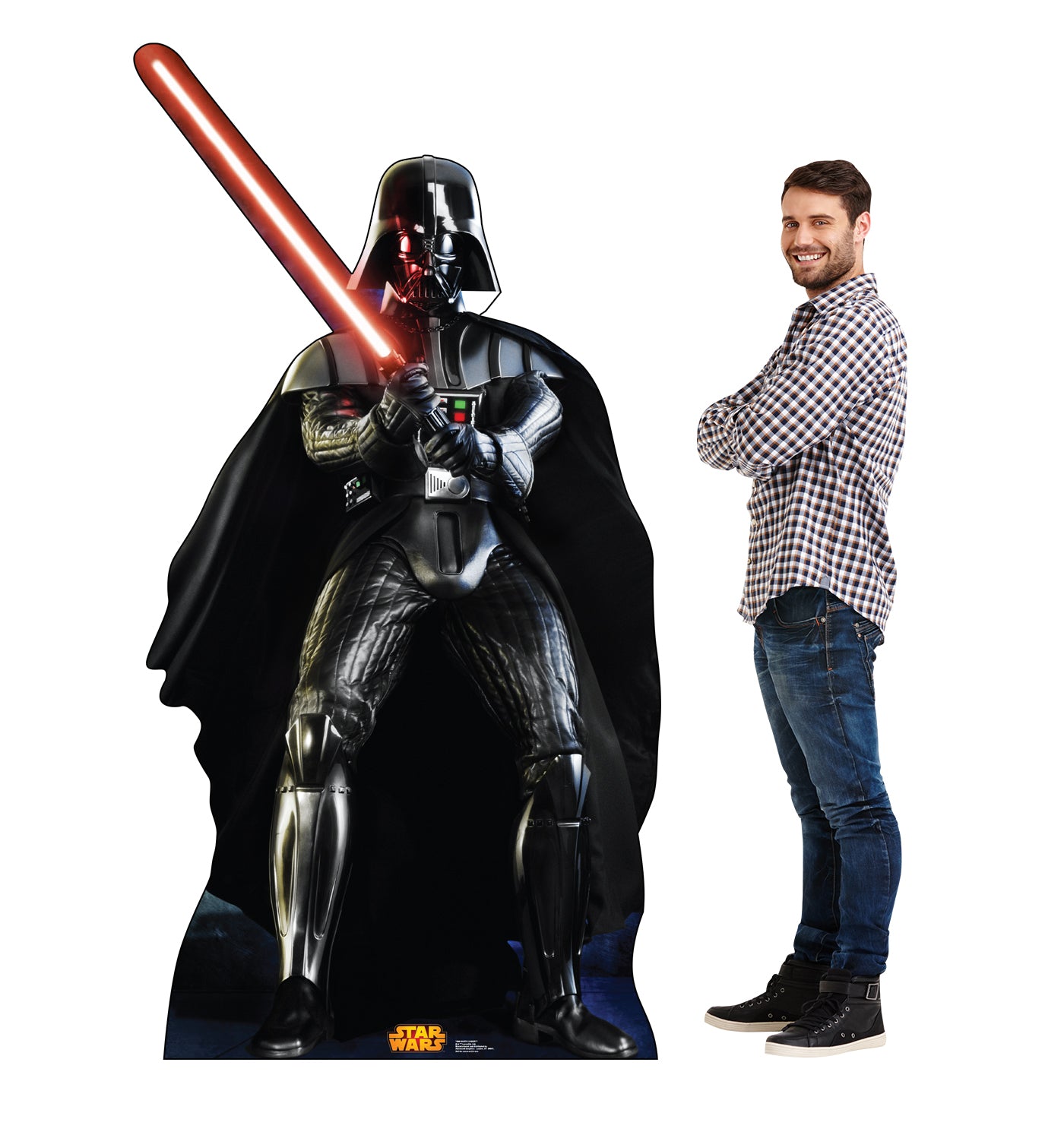 Life-size Darth Vader Retouched Cardboard Cutout - All Cutouts