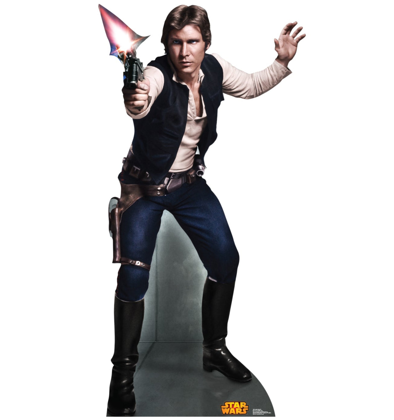 Life-size Han Solo Retouched Cardboard Cutout - All Cutouts