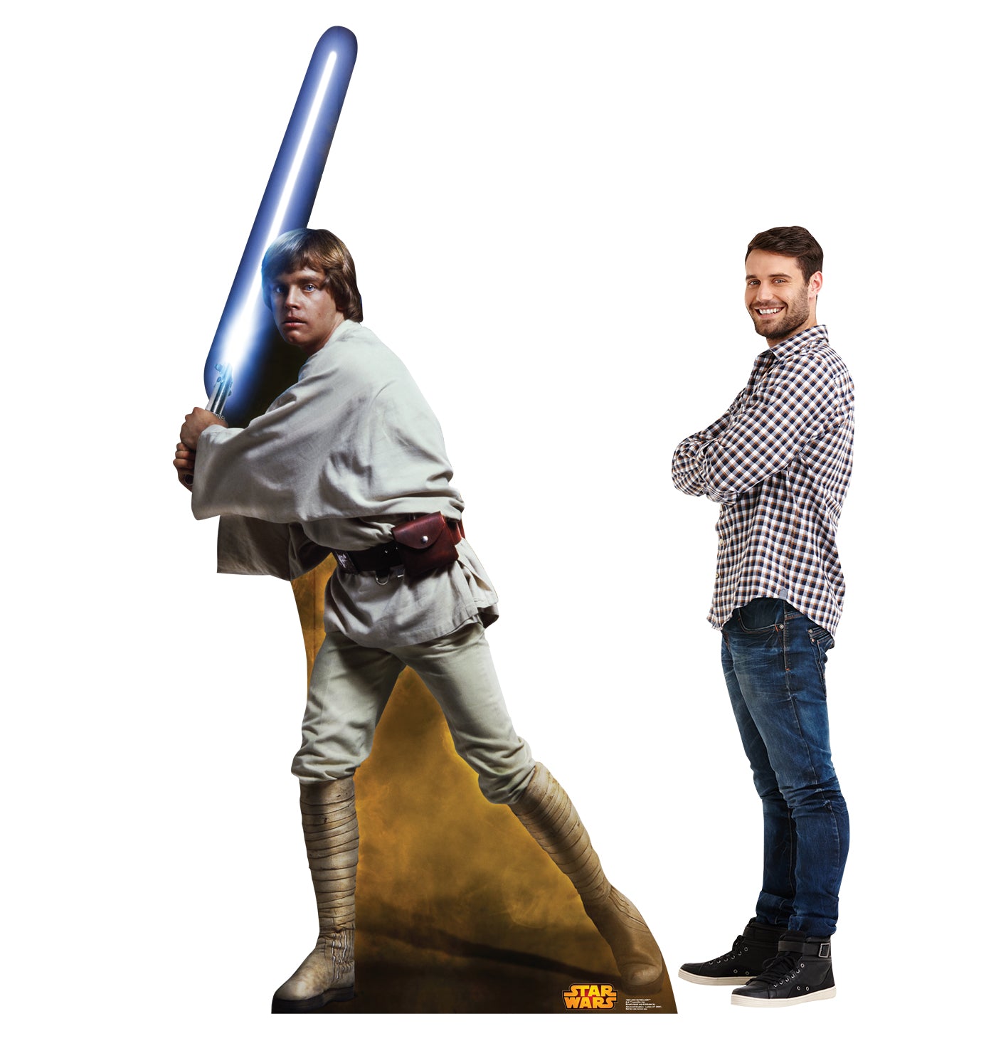 Life-size Luke Skywalker Retouched Cardboard Cutout - All Cutouts