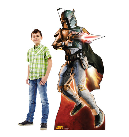 Life-size Boba Fett Retouched Cardboard Cutout - All Cutouts