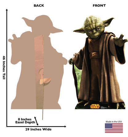 Life-size Yoda Star Wars Classics Cardboard Cutout | 1807 - All Cutouts