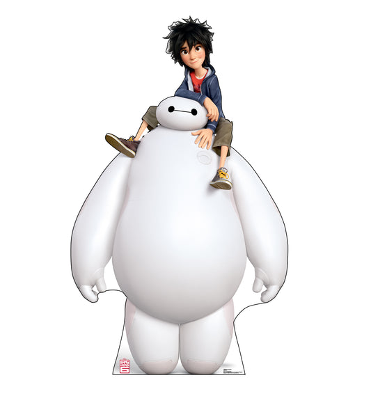 Life-size Baymax Hiro Duo Cardboard Cutout - All Cutouts