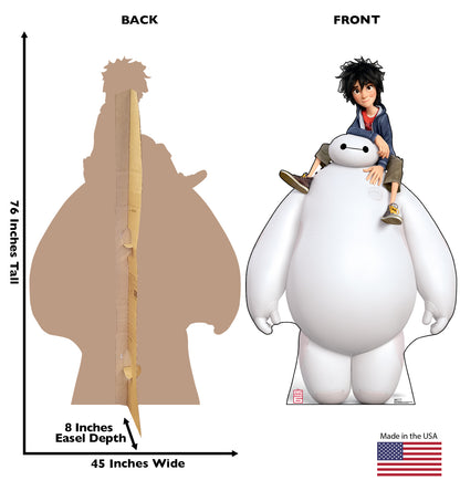 Life-size Baymax Hiro Duo Cardboard Cutout - All Cutouts