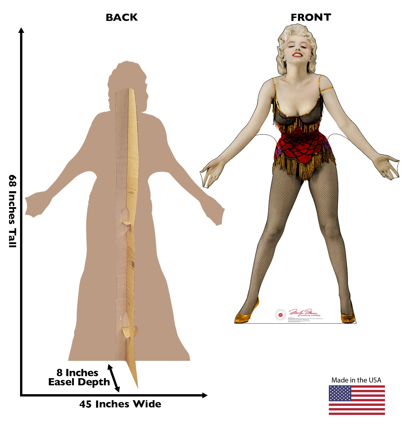 Life-size Marilyn Monroe Bus Stop Cardboard Cutout - All Cutouts