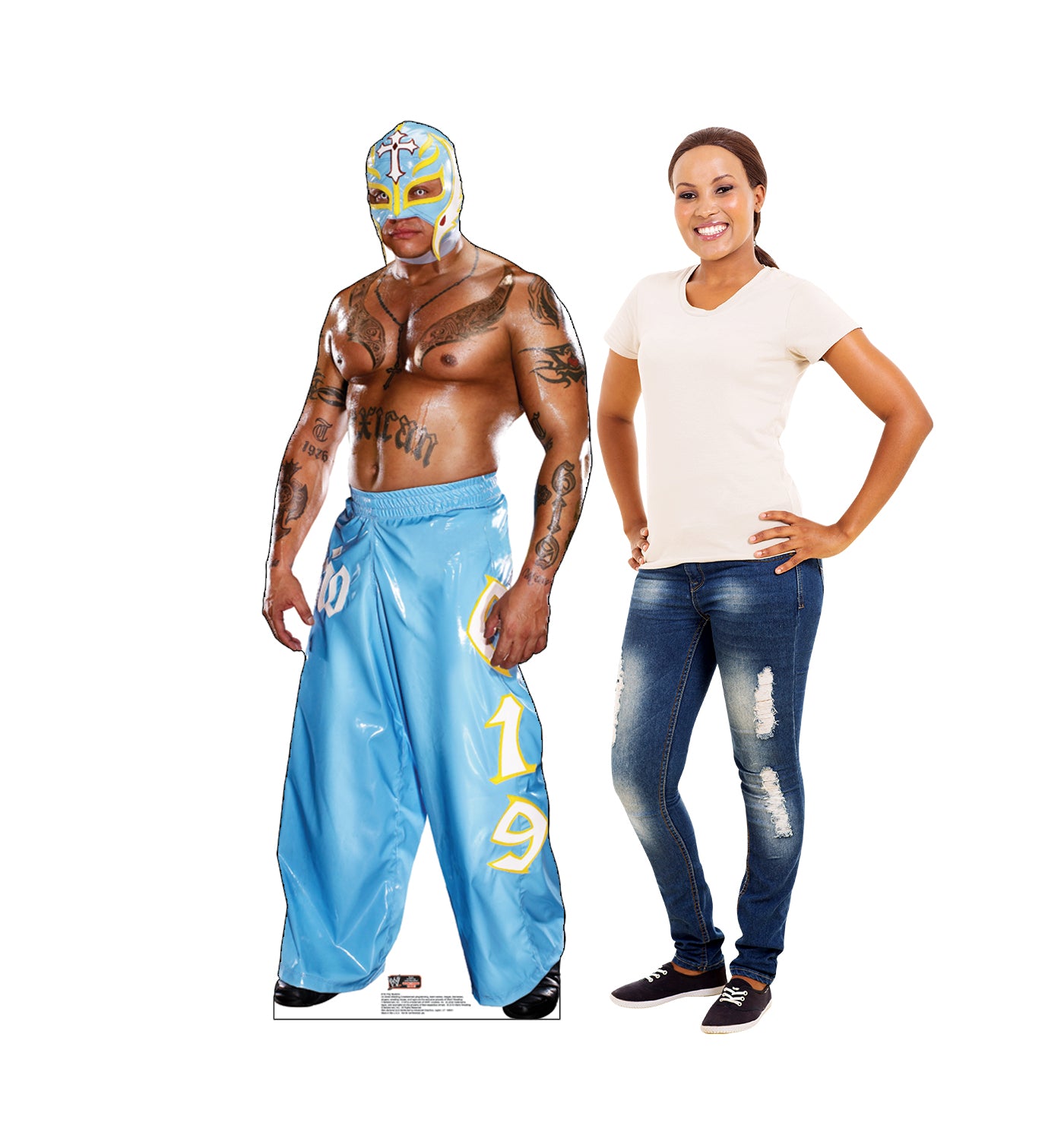 Life-size Rey Mysterio Cardboard Standup | Cardboard Cutout - All Cutouts