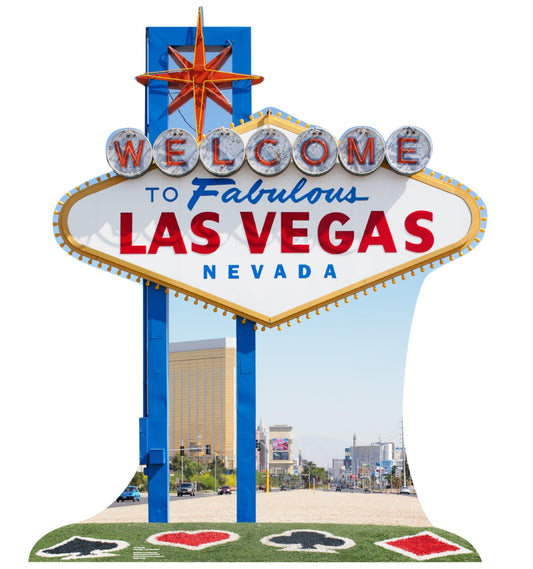 Life-size Vegas Sign Cardboard Standup - All Cutouts