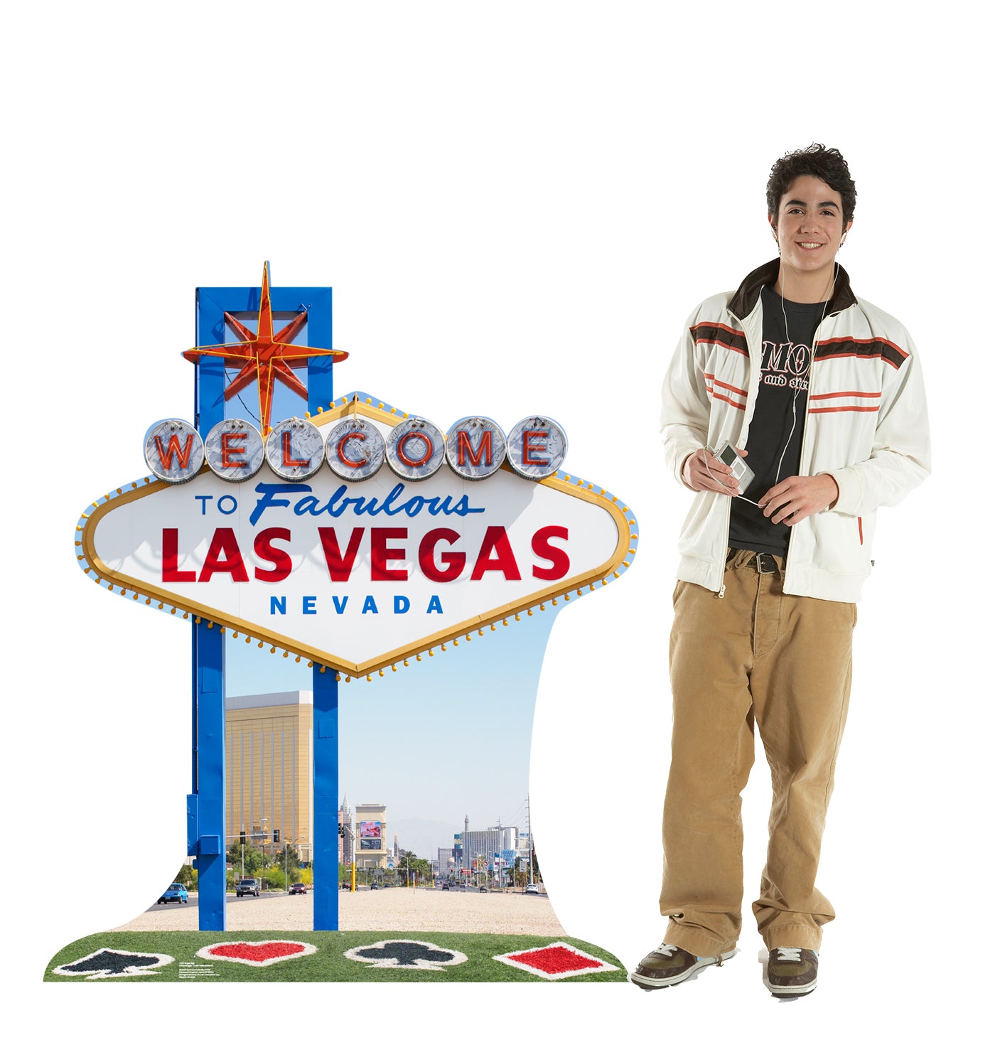 Life-size Vegas Sign Cardboard Standup - All Cutouts