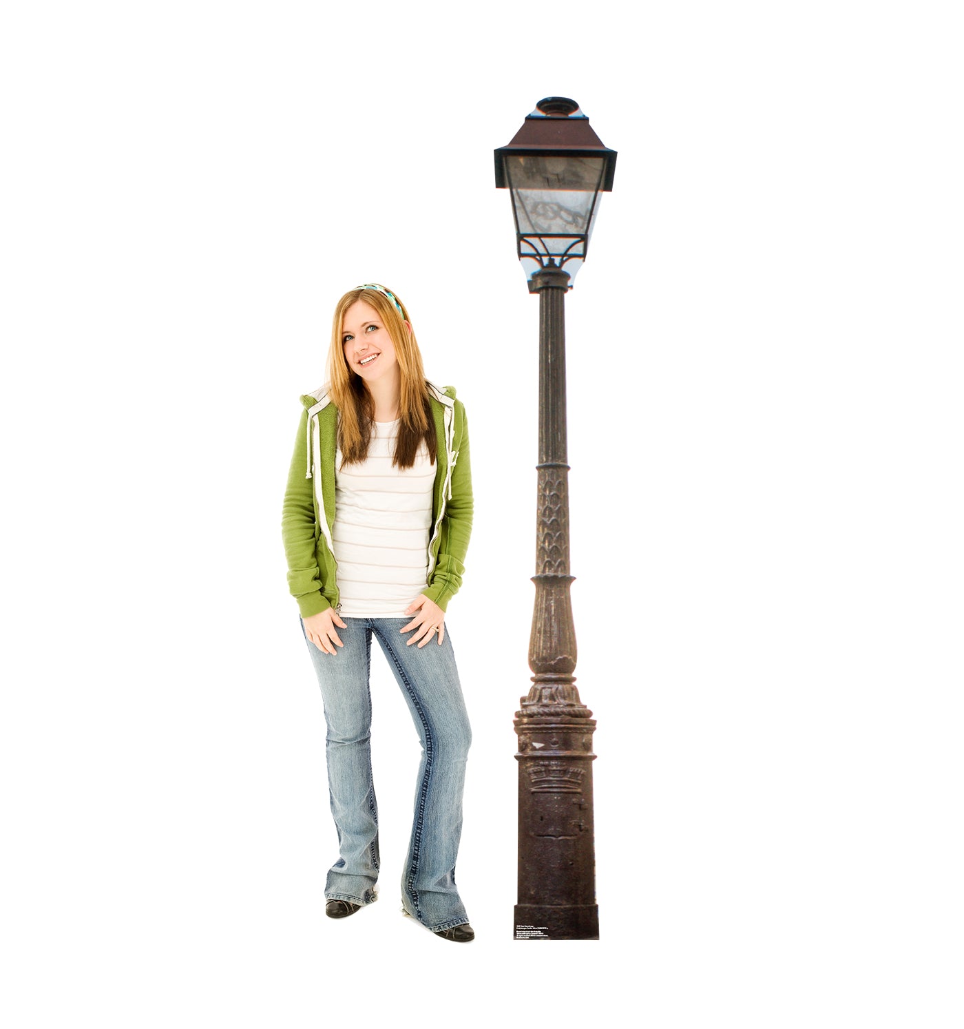Life-size Paris Street Lamp Cardboard Cutout - All Cutouts