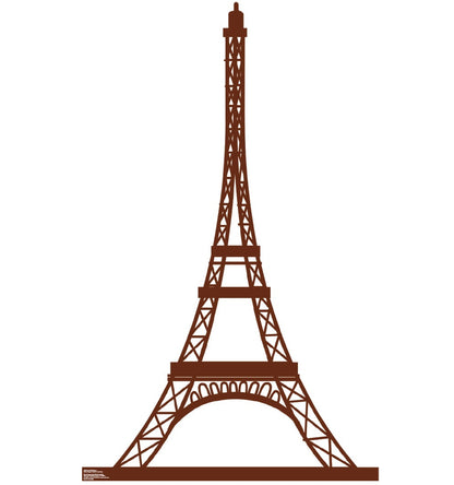 Life-size Paris Eiffel Tower Cardboard Cutout - All Cutouts