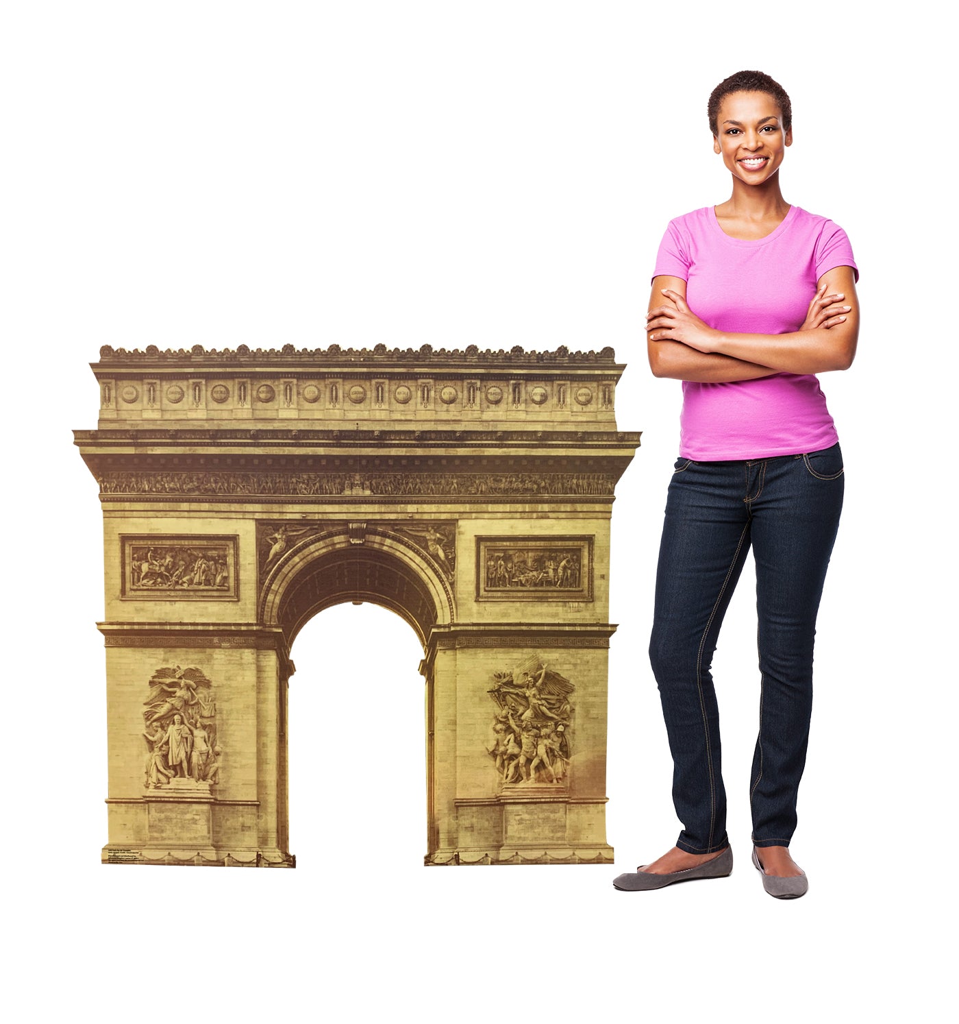 Life-size Paris Arc de Triomphe Cardboard Cutout - All Cutouts
