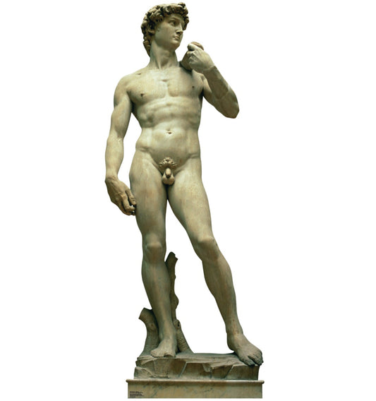 Life-size Italy Statue The David Cardboard Cutout - All Cutouts