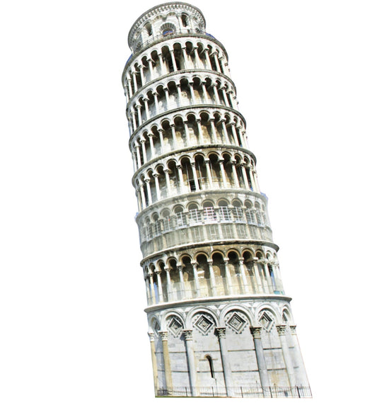 Life-size Italy Leaning Tower of Pisa Cardboard Cutout - All Cutouts