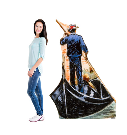 Life-size Italy Gondola Ride Cardboard Cutout Standee - All Cutouts