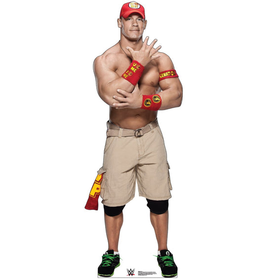 Life-size John Cena WWE Cardboard Standup - All Cutouts