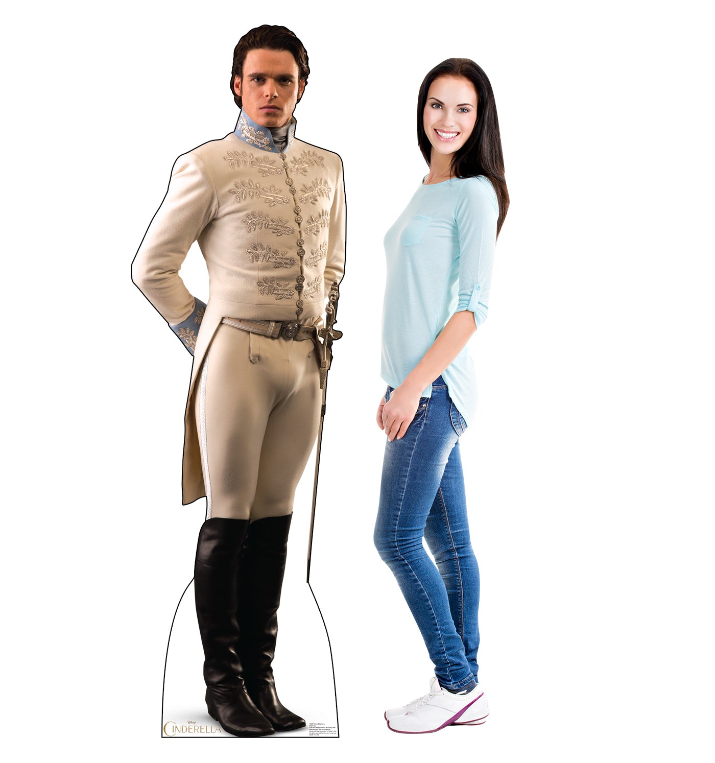 Life-size Prince Charming Cinderella Cardboard Standup - All Cutouts
