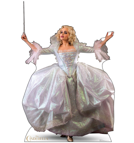 Life-size Fairy Godmother Cinderella Cardboard Standup - All Cutouts