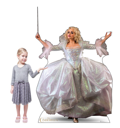 Life-size Fairy Godmother Cinderella Cardboard Standup - All Cutouts