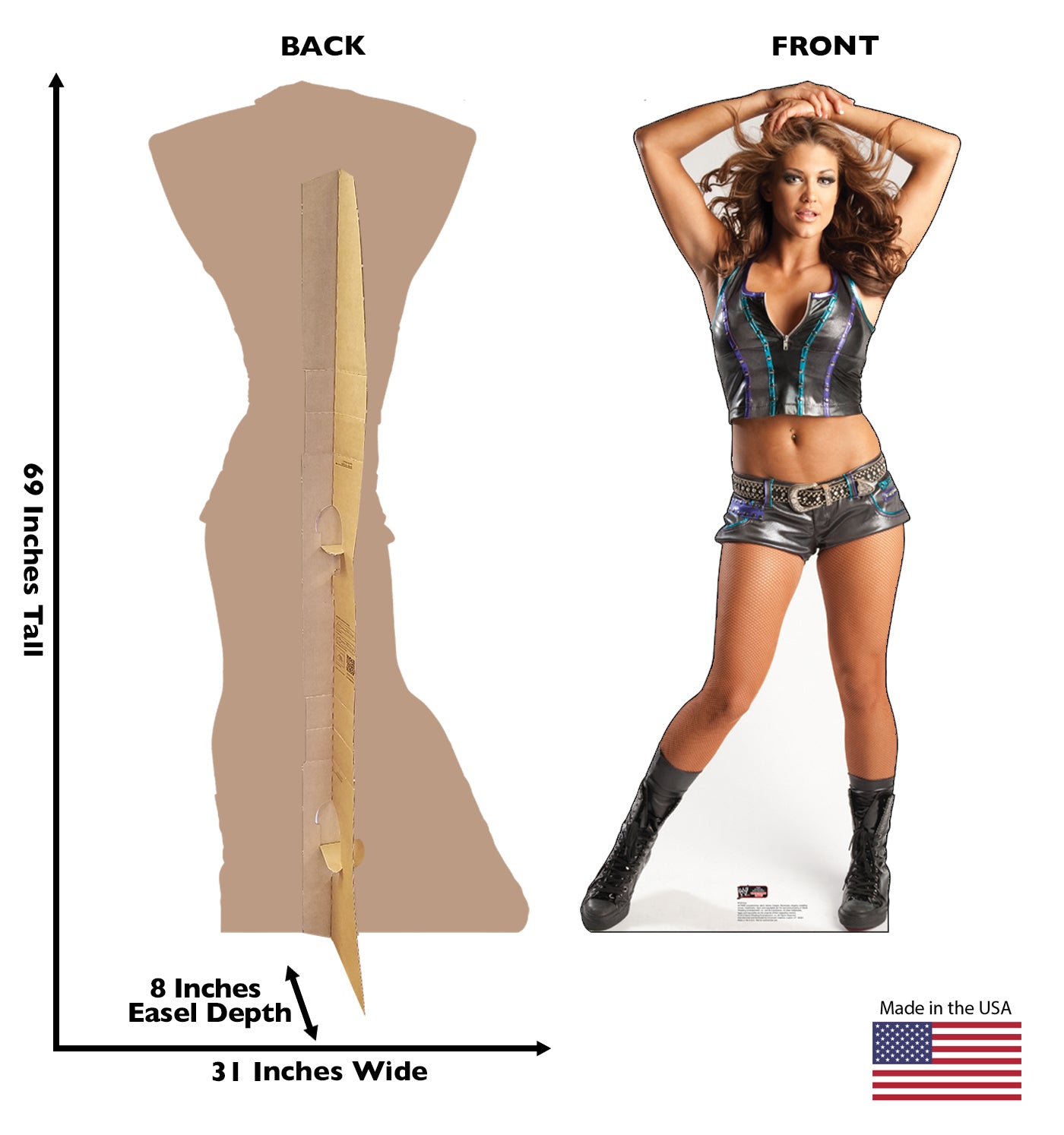 Life-size Eve Torres - WWE Cardboard Cutout - All Cutouts