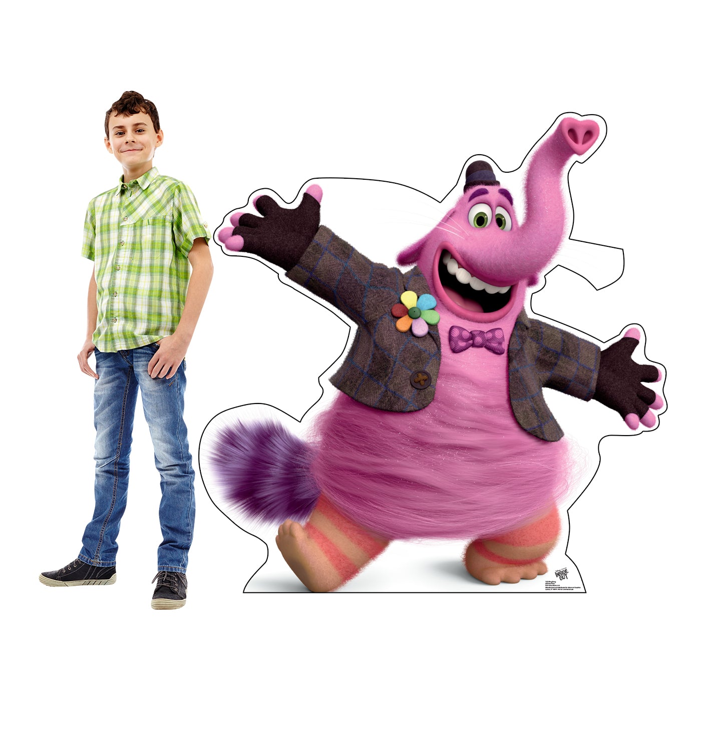 Life-size Bing Bong Inside Out Cardboard Cutout - All Cutouts